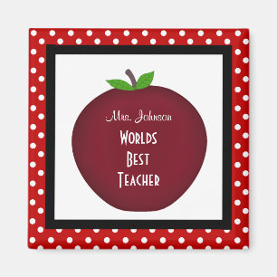 Imán personalizado del profesor