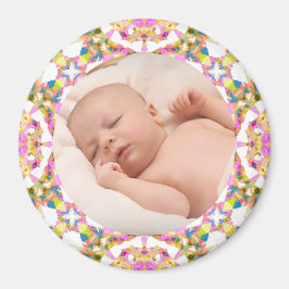 Imán Personalizado Día de la Madre Foto de regalo verde