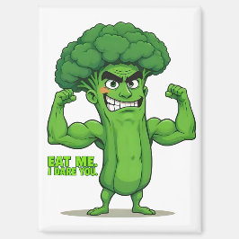 Imán Personalizado divertida de Broccoli, Strand Veggie
