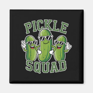 Imán Personalizado divertida Pickles Lover Dill Doe Chi