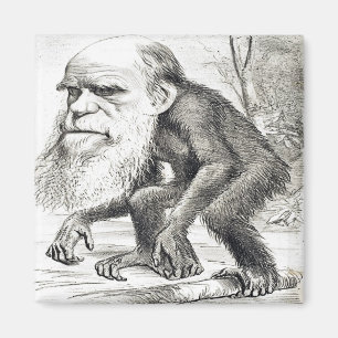 Imán Personalizado Editorial De Charles Darwin 1871