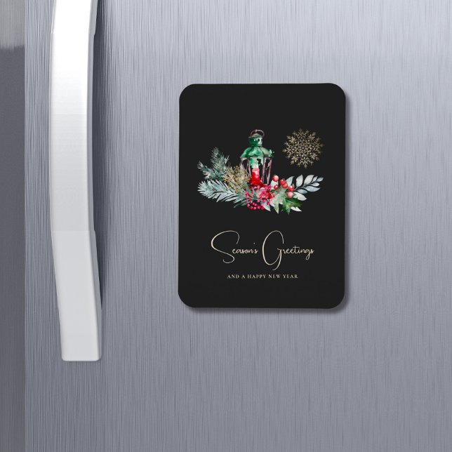 Imán Personalizado Elegant Lantern Minimalistas Navidad (Subido por el creador)