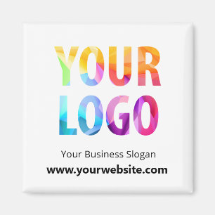 Imán Personalizado Empresa Logotipo Contacto Comercial