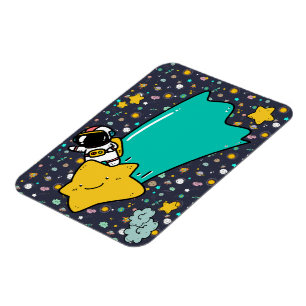 Imán Personalizado espacial astronauta