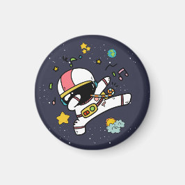 Imán Personalizado espacial astronauta