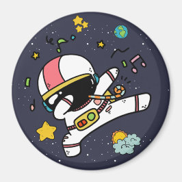 Imán Personalizado espacial astronauta