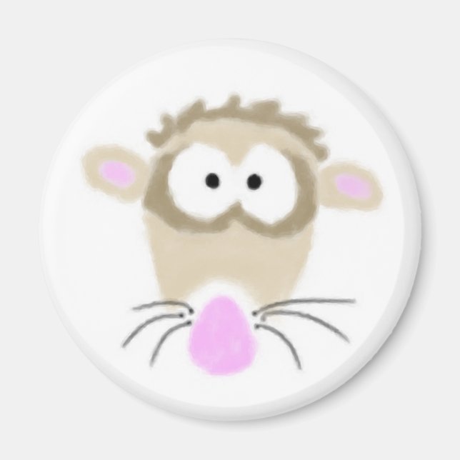 Imán Personalizado Ferret Magnet (Frente)