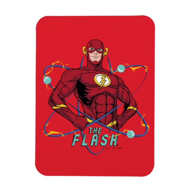 Imán Personalizado Flash Atomic Graphic (Vertical)