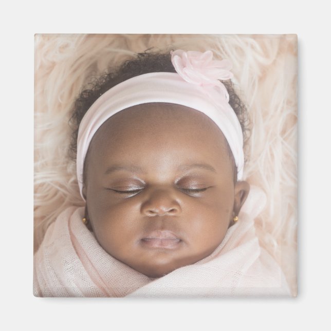 Imán Personalizado Foto Diseñar tu propio cuadro de env (Frente)