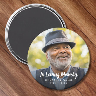 Imán Personalizado Foto Homenaje conmemorativo personal