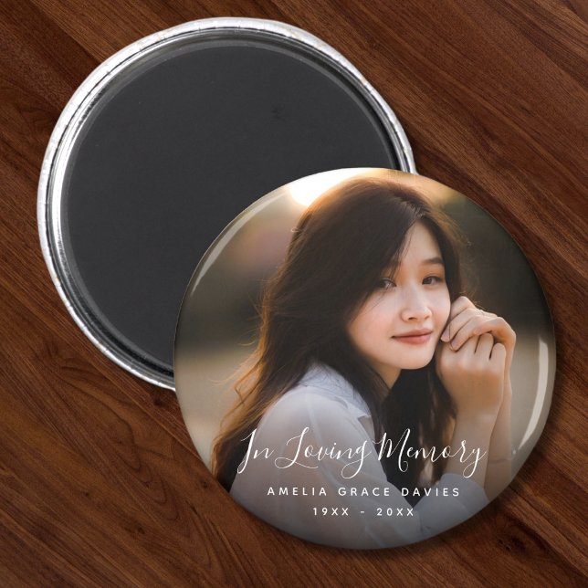 Imán Personalizado Foto Homenaje conmemorativo personal (Subido por el creador)