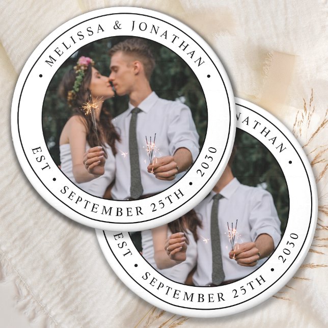 Imán Personalizado Foto Nueva Pareja Nombre Boda Fecha  (Subido por el creador)