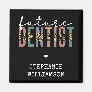 Imán Personalizado Futuro Dentista Dental Student Regal