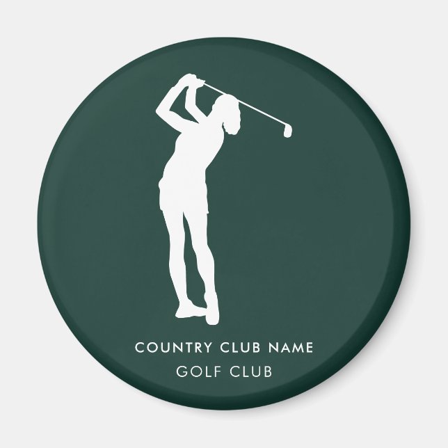 Imán Personalizado Golf Country Club (Frente)
