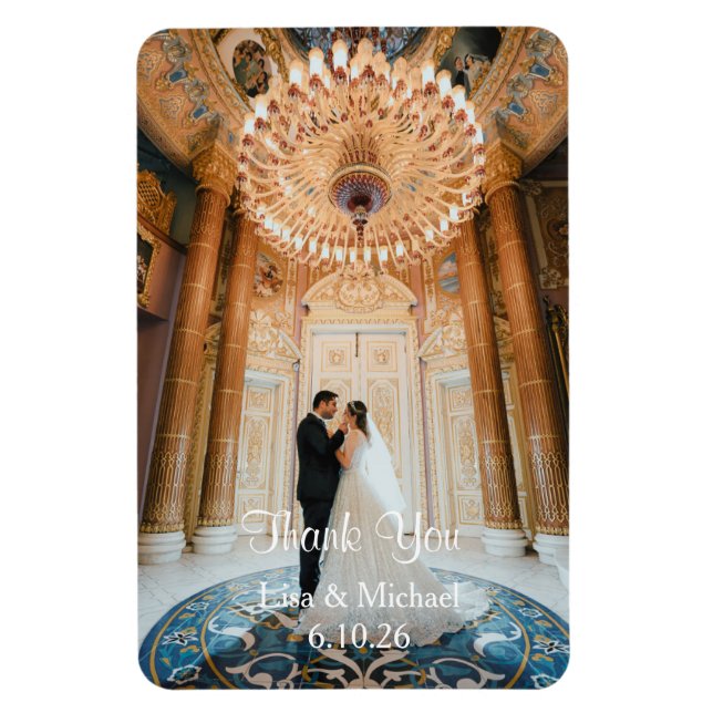 Imán Personalizado Gracias Magnet (Vertical)