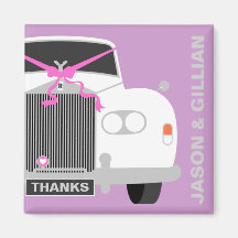 Personalizado gracias regalo de Bride & Groom