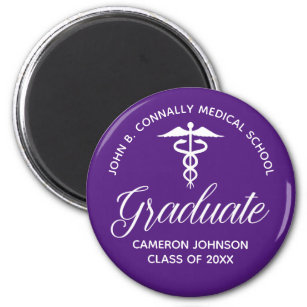 Imán Personalizado Graduación de la Escuela de Medicina