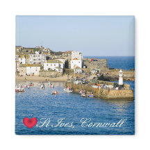 Personalizado Heart St Ives Harbour Pier Cornwall