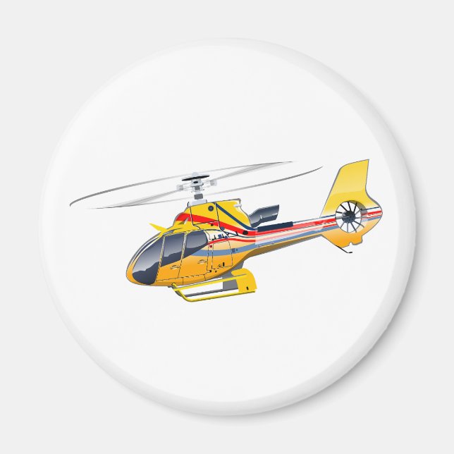 Imán Personalizado Helicopter (Frente)