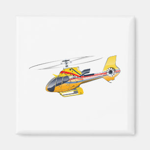 Imán Personalizado Helicopter
