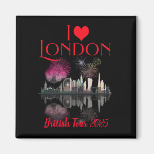 Imán Personalizado I Love London Skyline Coronation Sou