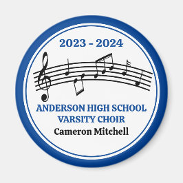 Imán Personalizado Keepsake del coro de diverso grado a