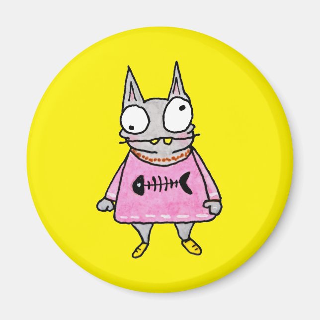 Imán Personalizado Kitten (Frente)