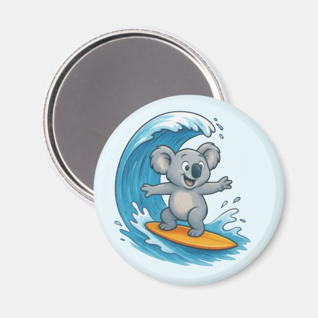 Imán Personalizado Koala Bear (Anverso/Reverso)