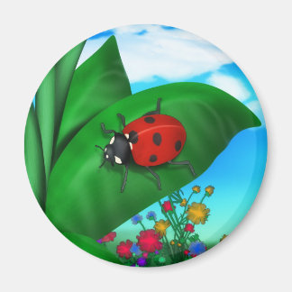 Imán Personalizado Lady Bug