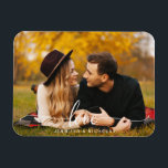 Imán Personalizado Love Script Photo Magnet<br><div class="desc">Imán fotográfico de guiones de amor para Personalizados personalizados</div>