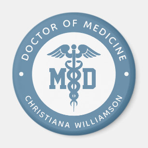 Imán Personalizado Médica de Medicina Médica Graduación