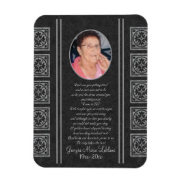Imán Personalizado Memorial Keepsakes