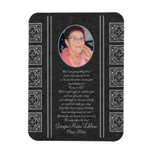 Imán Personalizado Memorial Keepsakes
