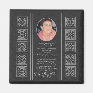 Imán Personalizado Memorial Keepsakes