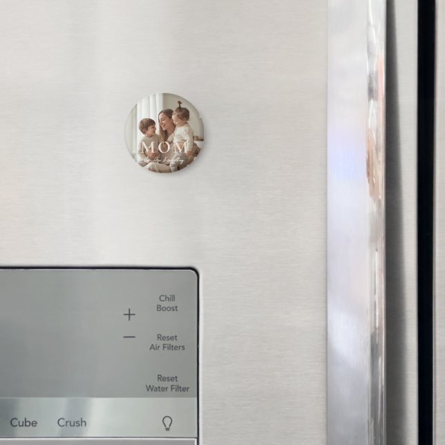 Imán personalizado moderno para el día de la madre (In situ (nevera))
