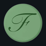 Imán Personalizado Monograma Magnet<br><div class="desc"></div>