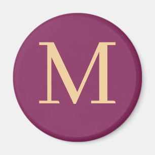 Imán Personalizado monogramado