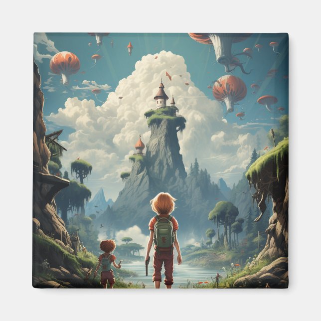 Imán Personalizado monstruo clásico (Frente)