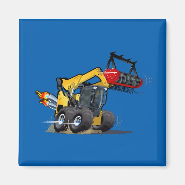 Imán Personalizado mulcher (Frente)
