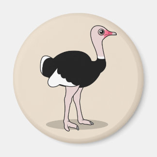 Imán Personalizado Ostrich