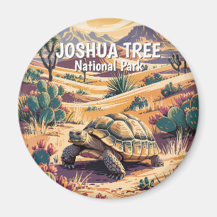 Imán Personalizado paisaje retro del desierto de la tor