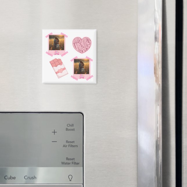 Imán personalizado para el Día de San Valentín (In situ (nevera))
