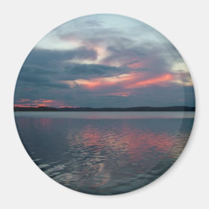 Imán personalizado Pastel Sunset
