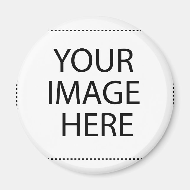 Imán Personalizado personalizado Su propia foto y texto (Frente)