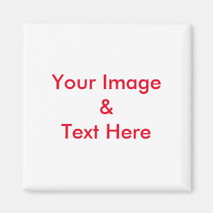 Imán Personalizado personalizado Su propio texto fotogr