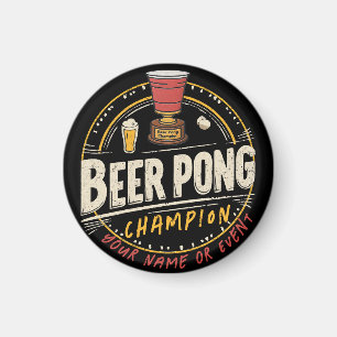 Imán Personalizado Ping Pong Beer League