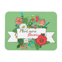 Personalizado / Planta Más Flores/ Floral