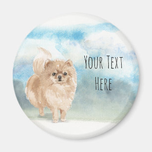 Imán Personalizado Pomeraniano