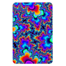 Imán Personalizado Rainbow Fractal Photo Magnet