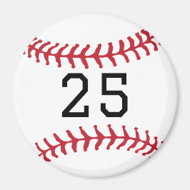 Imán Personalizado Regalo de béisbol para equipo deport